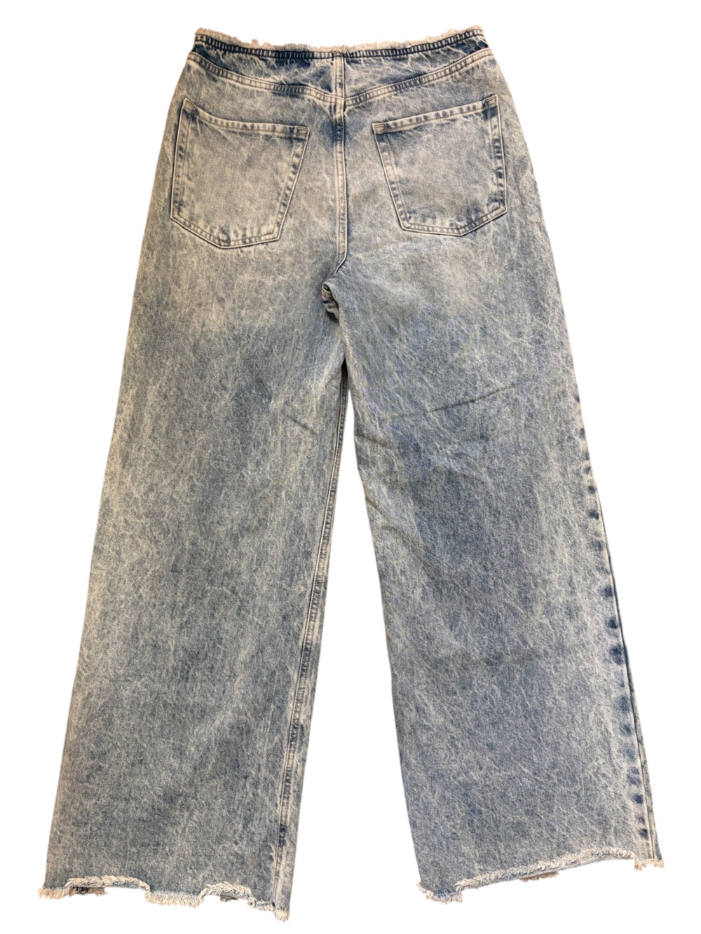 NWOT GAP Wide Baggy Low Rise Acid Wash Jeans Women’s 28/6 - Picture 8 of 14